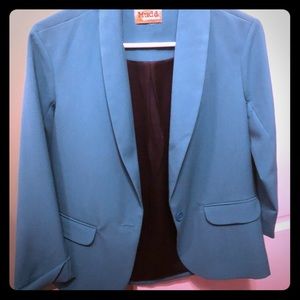 Teal Blazer